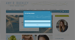 Desktop Screenshot of amyrbuckley.com