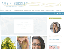 Tablet Screenshot of amyrbuckley.com